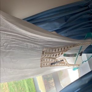 NWT Nova Crochet Detail Tunic